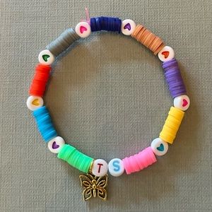 TAYLOR SWIFT Eras Tour Friendship Bracelet TS Eras Colors with Butterfly Charm